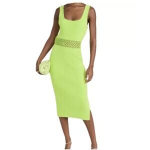 House of Harlow 1960 Lime Green Mini Dress